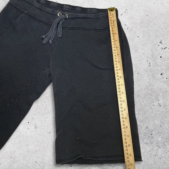 J.Crew Shorts Cut-Off Hem Relaxed Fit Drawstring Waist Stretchable Black W Small - Picture 5 of 11